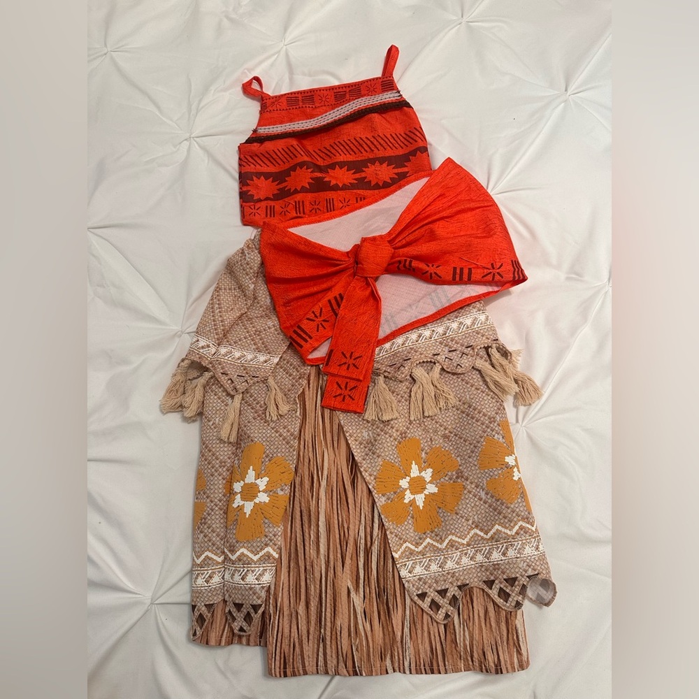 Moana little girl costume size 5/6